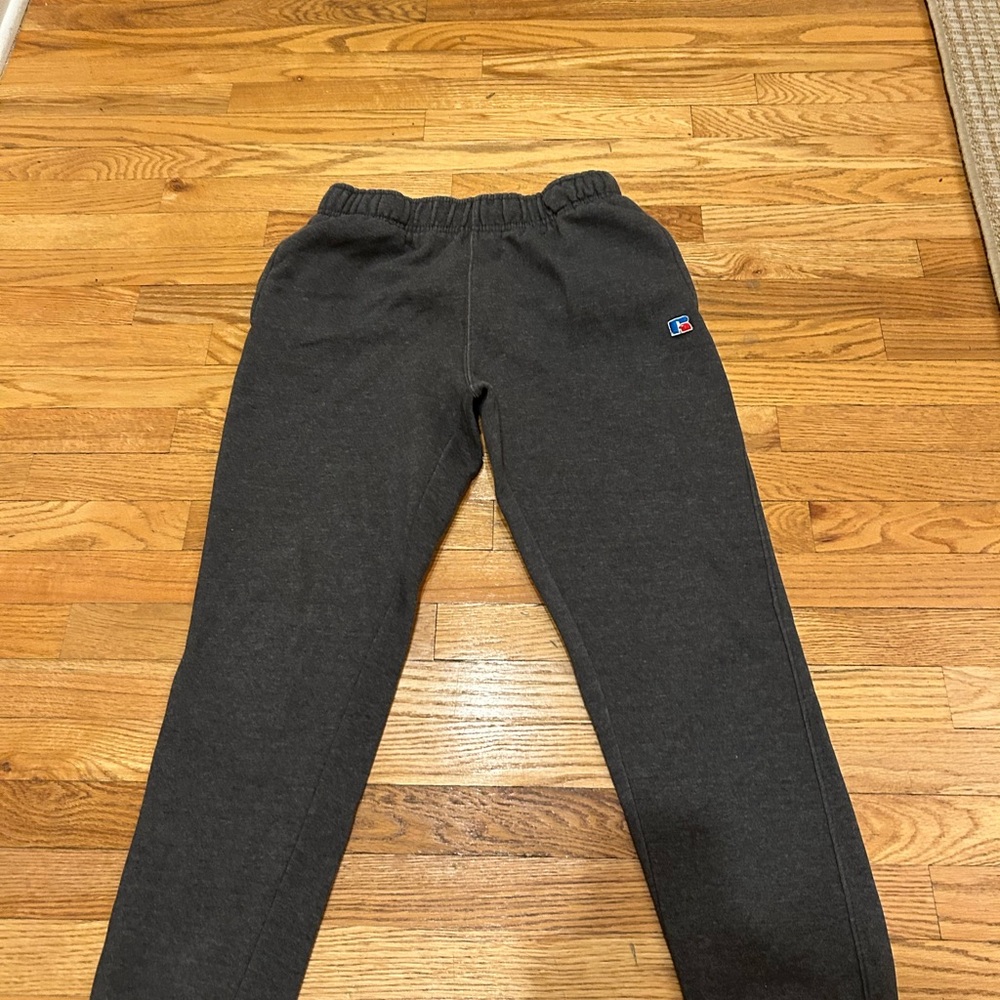 Russell Athletic Men's Black Joggers